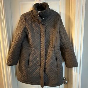 Tahari Quilted Winter Coat